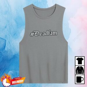 Deadland Merch Store Gothic #Deadfam Women's Muscle Tank