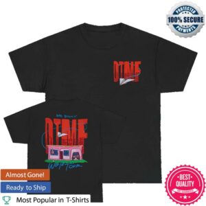 Debi Tirar Mas Fotos Store Merch Dtmf Tour World Tour Black Graphic Tee