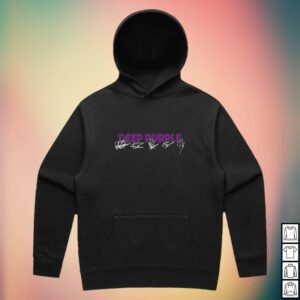 Deep Purple Merch Store Splat! Signature Hoodie Black