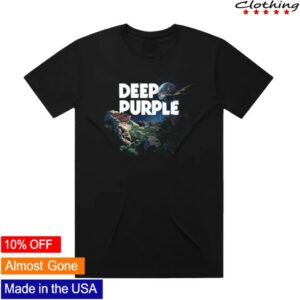 Deep Purple Store Merch Splat Shirt Black