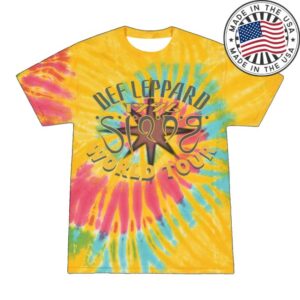 Def Leppard Store Merch Slang World Tour Shirt