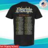 Disciple Merch Store Us Tour 2026 Tee