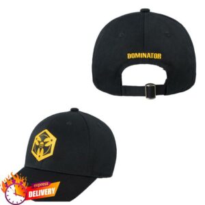Dominator Festival Merch Baseball Cap Yellow Black