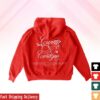 Empire Merch Store Zhamira Curita Para El Corazon Hoodie (Red)