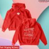 Empire Merch Store Zhamira Curita Para El Corazon Hoodie (Red)