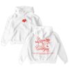 Empire Merch Store Zhamira Curita Para El Corazon Hoodie (White)