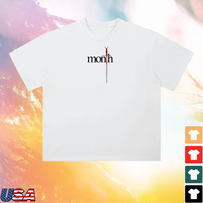 Employee Of The Month Merch Store Sword Shirt White 2 Employee Of The Month Merch Store Sword Shirt White
