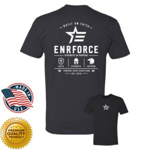 Enrforce Merch Store Purpose Over Everything Tee
