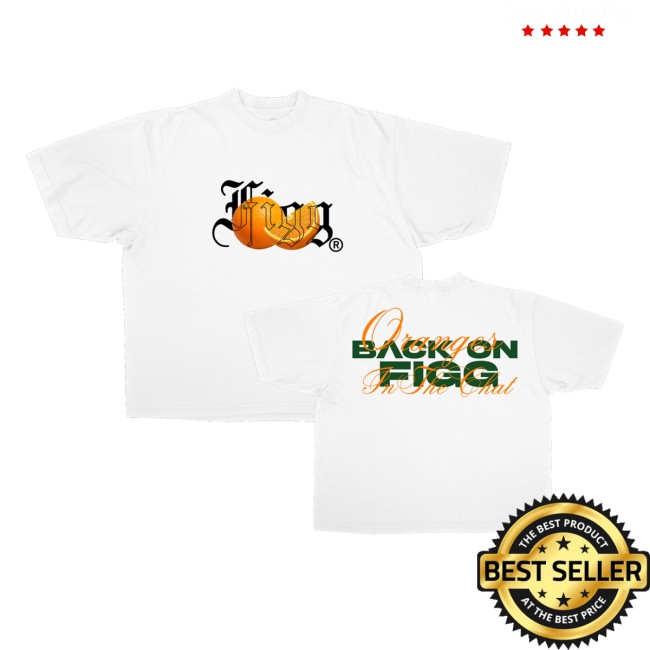 Figgmarket Store Merch Origanic Figg Shirt White