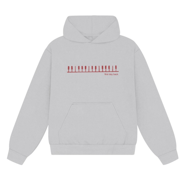 First Day Back Store Merch Piano Hoodie