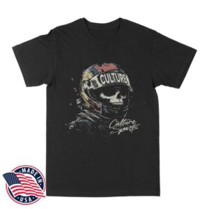 For The Culture Clothing Merch Culture Sports Racer Skull T-Shirt