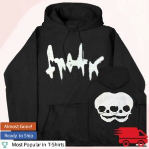 Fr3ak Merch Shop Skull Hoodie