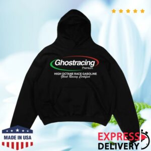 Ghost Racing Store Merch Pump Ghost Hoodie Black