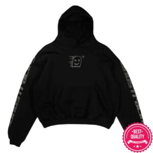 Ghost Racing Store Merch Y2k Ghoststar Hoodie Black