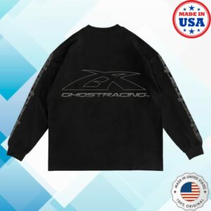 Ghost Racing Store Merch Y2k Ghoststar Long Sleeve Black