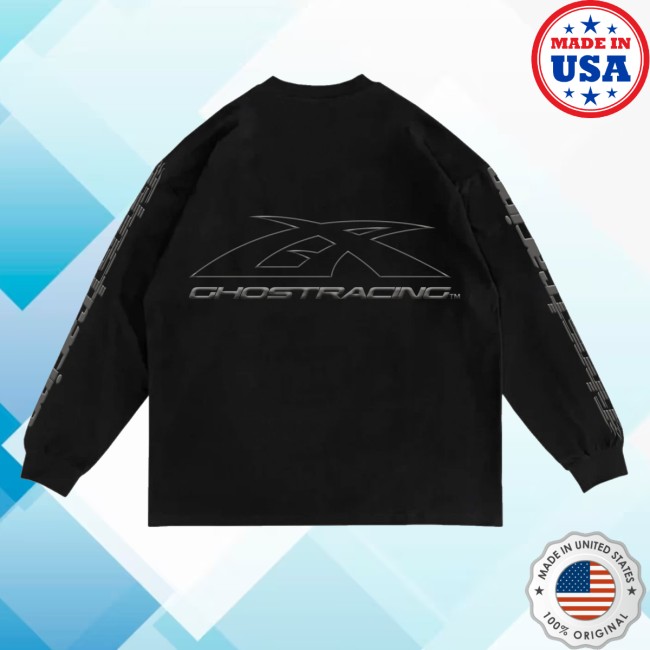 Ghost Racing Store Merch Y2k Ghoststar Long Sleeve Black