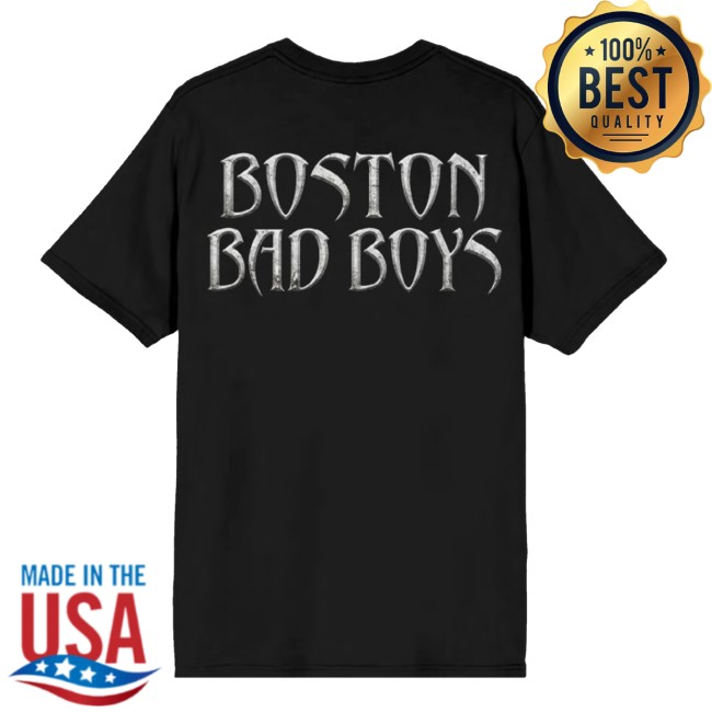 Godsmack Store Merch Boston Bad Boys Skull Shirt