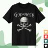 Godsmack Store Merch Boston Bad Boys Skull Shirt