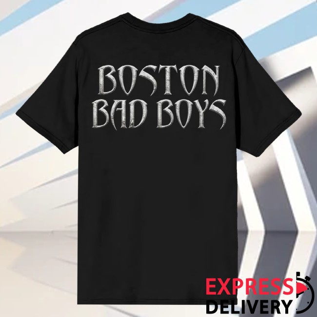 Godsmack Store Merch Boston Bad Boys Skull Tee