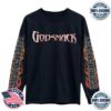 Godsmack Store Merch Flame Guitar Long Sleeve Tee
