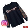 Godsmack Store Merch Flame Guitar Long Sleeve Tee