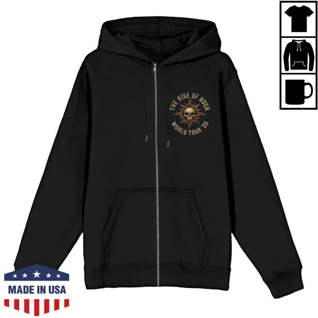 Godsmack Store Merch Loud And Proud Zip Hoodie