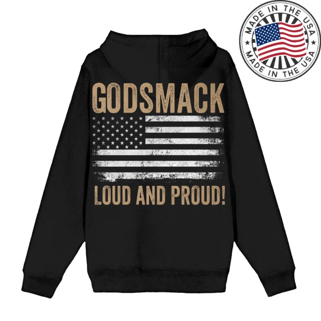 Godsmack Store Merch Loud And Proud Zip Hoodie