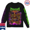 Godzilla Merch Store Monster Island Metalcropolis Long Sleeve T-Shirt
