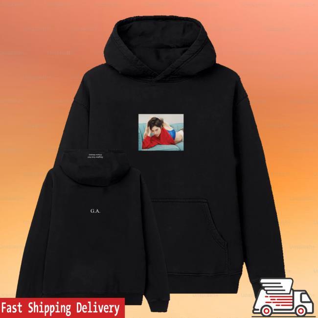 Gracie Abrams Merch Shop Store Daughter From Hell G.A. Photo Black Hoodie