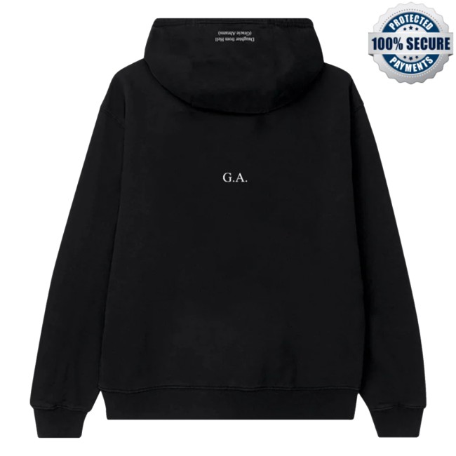 Gracie Abrams Merch Store Daughter From Hell G.A. Photo Black Hoodie