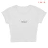 Gracie Abrams Merch Store Daughter From Hell Text White Baby Tee