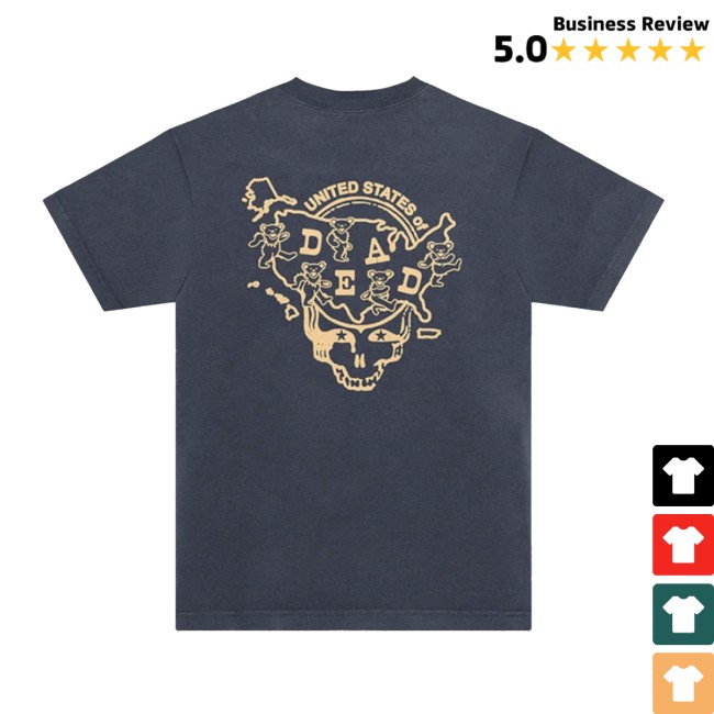 Grateful Dead Store Merch Tennessee United States Of Dead Shirt