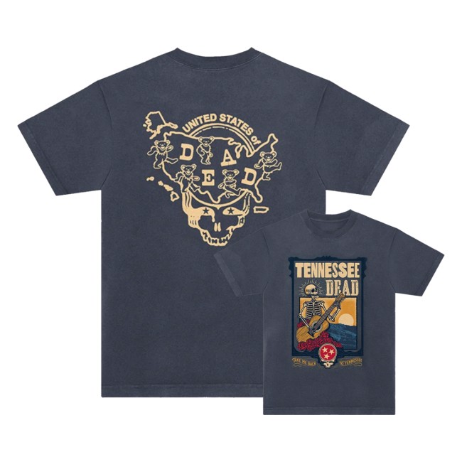 Grateful Dead Store Merch Tennessee United States Of Dead Shirt