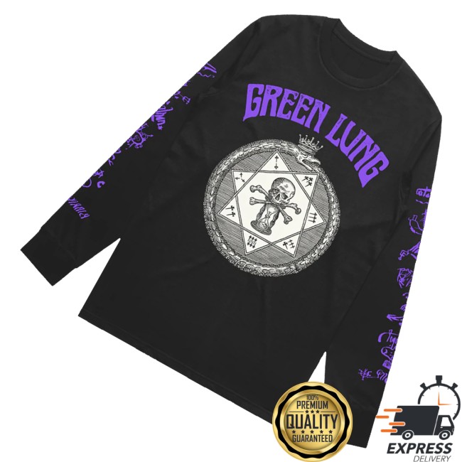Green Lung Merch Store Necropolitan Seal Longsleeve Black