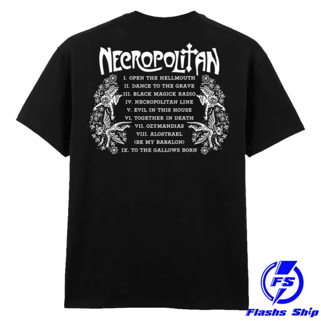 Green Lung Merch Store Necropolitan Tee Black