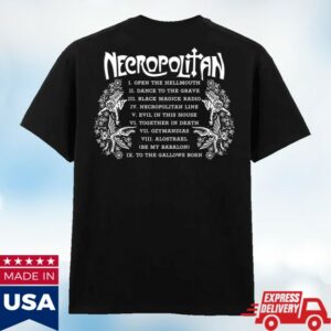 Green Lung Store Merch Necropolitan Shirt Black