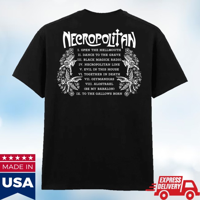 Green Lung Store Merch Necropolitan Shirt Black