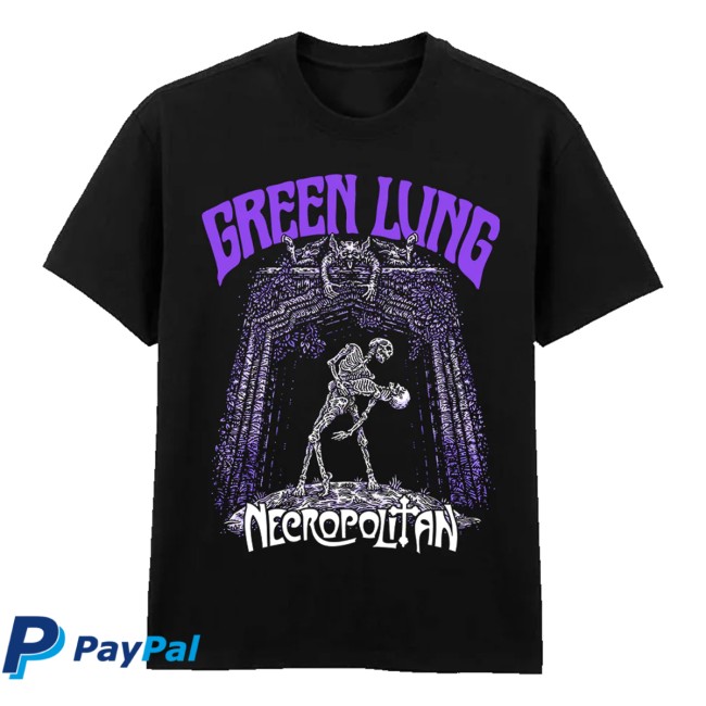 Green Lung Store Merch Necropolitan Shirt Black