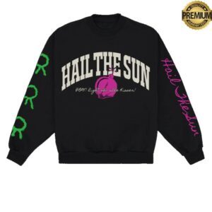 Hail The Sun Merch Store Pow Right In The Crewneck