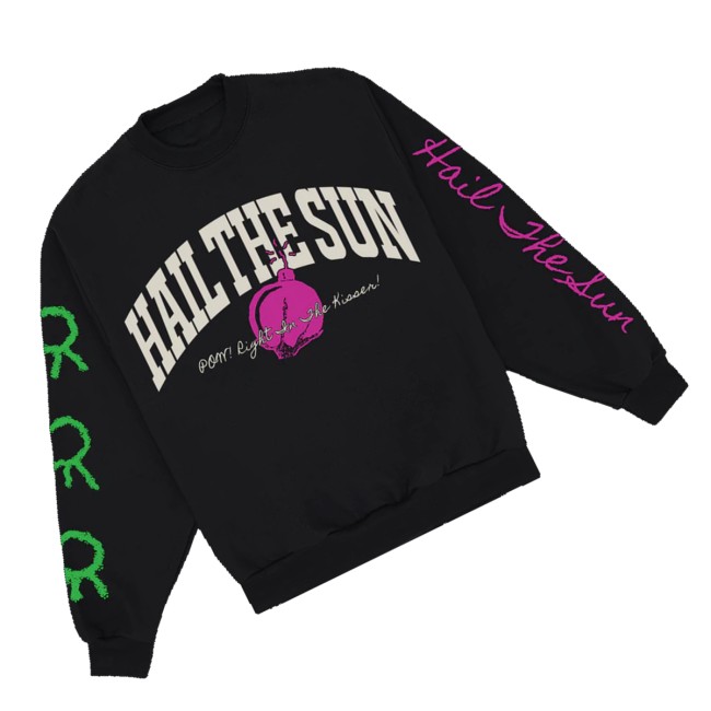Hail The Sun Merch Store Pow Right In The Crewneck