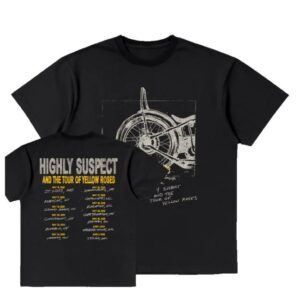 Highly Suspect Merch Shop Tour Of The Yellow Roses Dateback Shirt