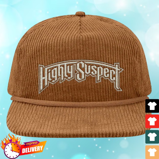 Highly Suspect Store Merch Logo Corduroy Hat