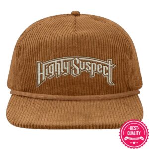 Highly Suspect Store Merch Logo Corduroy Hat