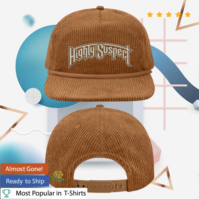 Highly Suspect Store Merch Logo Corduroy Hat
