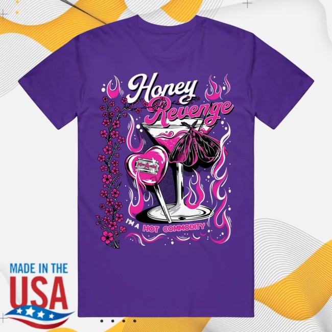 Honey Revenge Store Merch Hot Commodity Purple Shirt