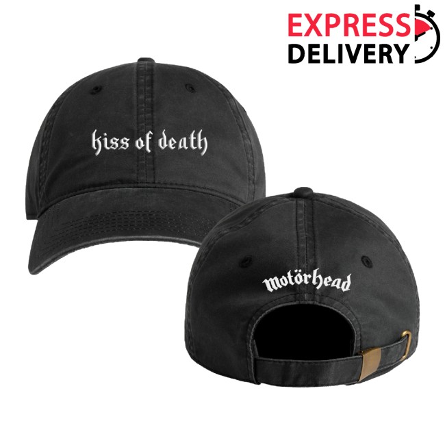 Imotorhead Store Merch Kiss Of Death Distressed Hat