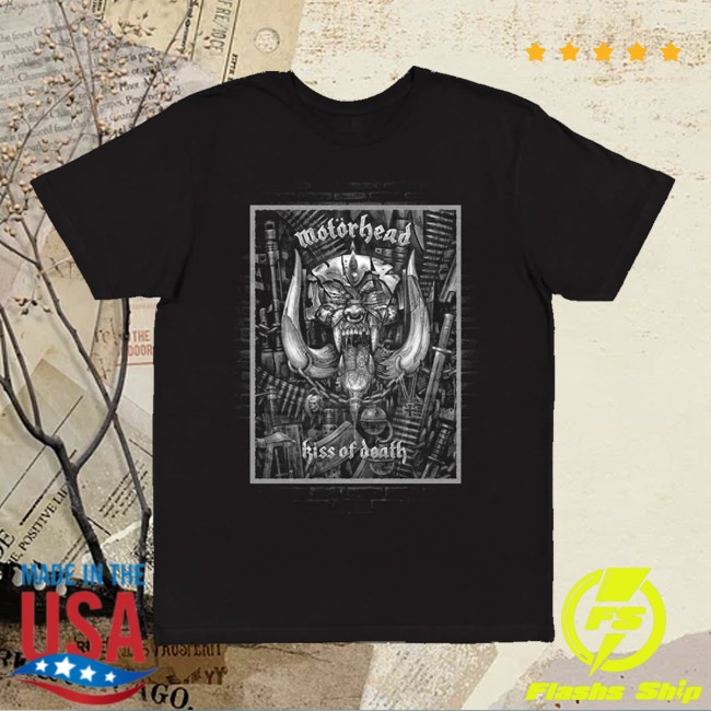 Imotorhead Store Merch Kiss Of Death Shirt