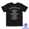 Imotorhead Store Merch Kiss Of Death Tracklist Shirt