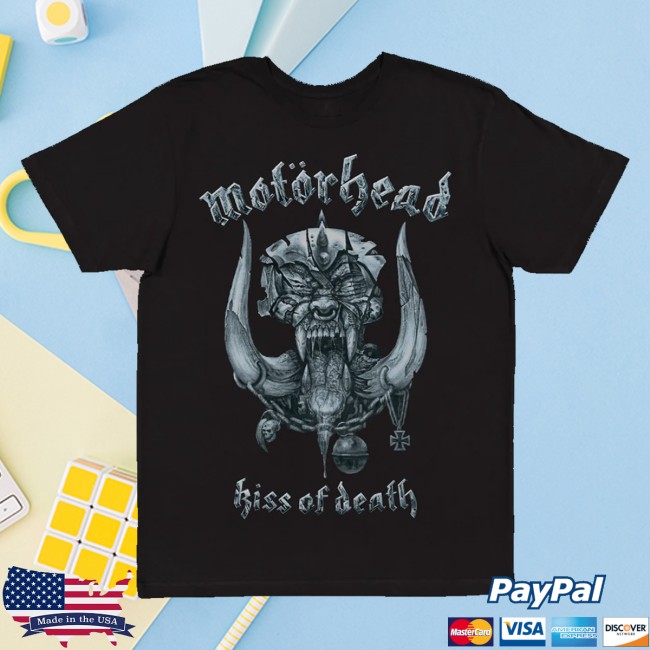 Imotorhead Store Merch Kiss Of Death Tracklist Shirt
