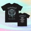 Imotorhead Store Merch Kiss Of Death Tracklist Shirt